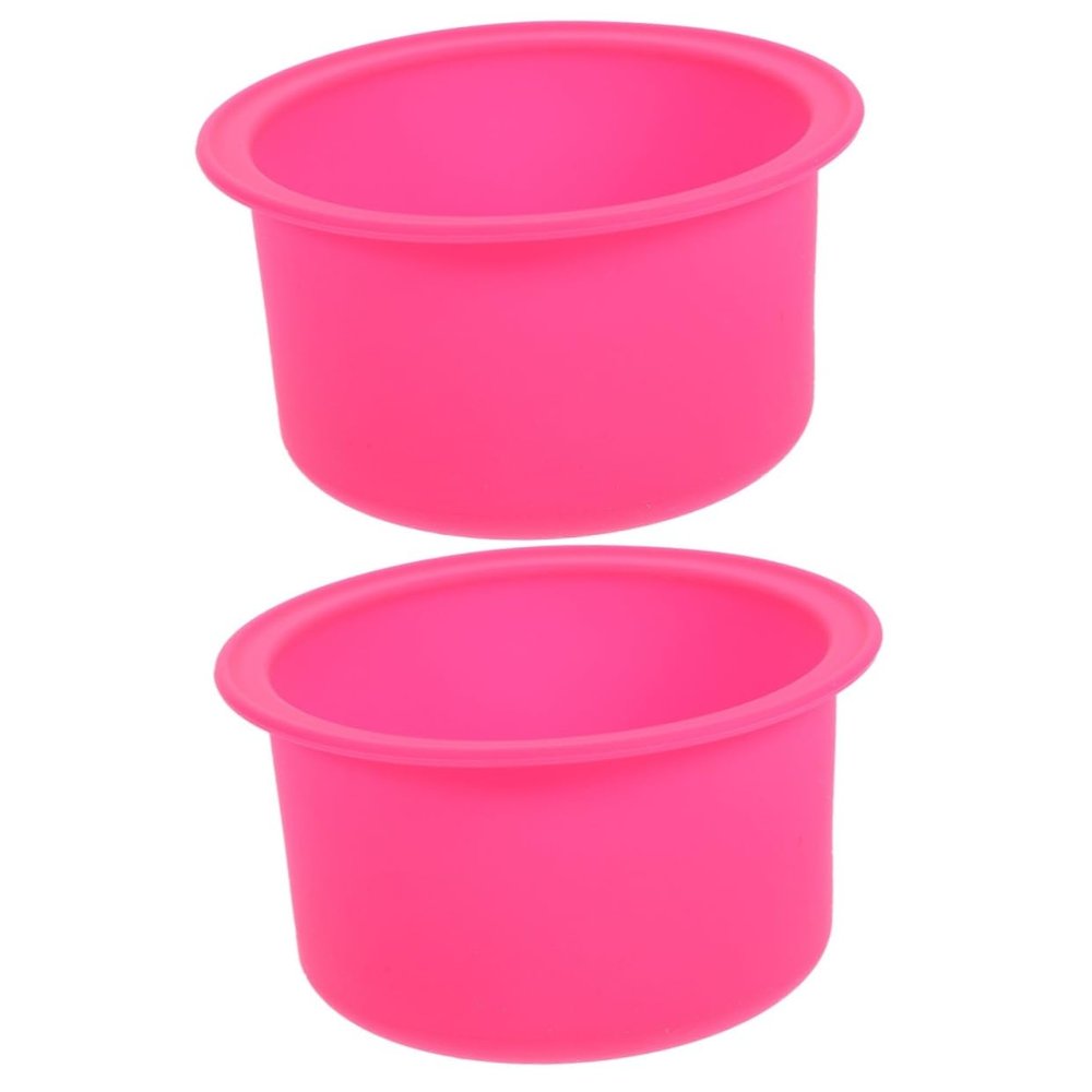 CORHAD 2pcs Hair Removal Wax Warmer Liner Non-stick Silicone Bowl Wax Melting Container