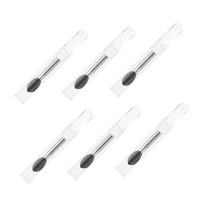 HAPINARY 6pcs Silicone Lip Mask Brush Makeup Tool Eyeshadow Applicator Sponge Lipstick Applicator