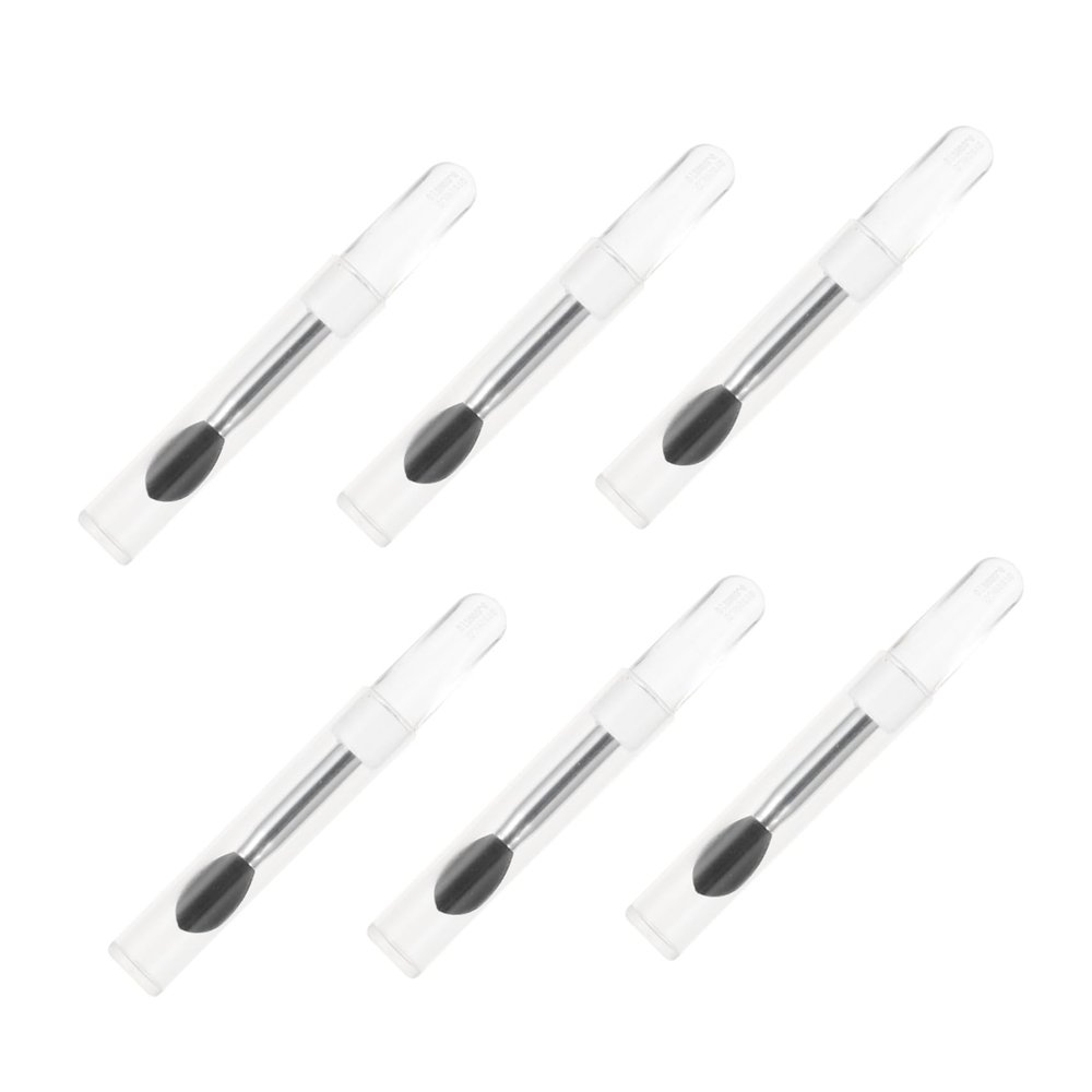 HAPINARY 6pcs Silicone Lip Mask Brush Makeup Tool Eyeshadow Applicator Sponge Lipstick Applicator