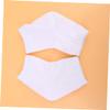 Outanaya 2pairs Moisturizing Gel Heel Socks for Cracked Heel Treatment Breathable Ankle Socks Exfoliating Soft Material White view 4