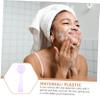 Gogogmee 6pcs Face Brush Exfoliator with Long Handle Nail Brush Gentle Facial Scrubber for Daily Cleansing for Face Hands and Feet Lightweight Portable Design view 2