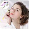 HAPINARY Brow Comb Brush Set 10pcs Eyebrow Brush Comb for Eyebrows Makeup Tool Easy to Use Non-slip Grip view 4