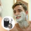 BIUDECO USB Rechargeable Electric Razor for Men Compact Mini Shaver Travel Case Strong Daily Use Shaving Tool view 3