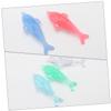 HAPINARY 5pcs Nail Brush Fingernail Brush for Dust Cleaning Manicure Supply for Nail Salons Random Color view 2