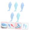 HAPINARY 5pcs Nail Brush Fingernail Brush for Dust Cleaning Manicure Supply for Nail Salons Random Color view 4