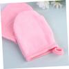 Outanaya 3pcs Makeup Removal Pads Cleansing Gloves Microfiber Face Cleaning Puff Reusable Makeup for Day Night view 4