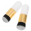 PLAFOPE 2pcs Makeup Brush Fluffy Foundation and Blush Brush for Blending Premium Synthetic Hair for Women Everyday Makeup view 1