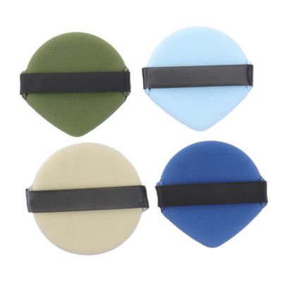HONMEET Make up Powder Puff Mini Sponges for Makeup 4pcs Compact Powder Wet Dry for Foundation Concealer