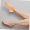 BIUDECO 2pairs Moisturizing Spa Socks for Women Exfoliating Elastic Foot Care Socks Hydrating Treatment for Dry Cracked Feet Reusable and Washable Design Fits view 3