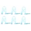 Beatifufu 6pcs Safe Ear Piercing Kit Disposable Ear Hole Punching Tool Easy to Use view 1