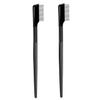 VINTORKY 2pcs Steel Needle Eyelash and Brow Comb Dense Teeth Eyelash Separator for Precise Grooming and Lashes and Brows Durable and Portable Beauty Tool view 1