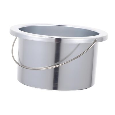BIUDECO Hair Removal Wax Melting Container Soft Wax Pot Aluminum Bowl Tress Wellness
