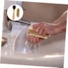 Gogogmee Wooden Dual-Sided Nail Cleaning Brush Set 2PCS Pig Bristle Finger Cleaning Tools for Dust Removal and Manicure view 4