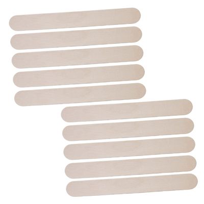 Mikinona 1pcs Wooden Wax Applicator Sticks Hair Removal Spatula and Tongue Depressors for Easy Wax Application and Hair Removal Salon