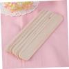 Mikinona 1pcs Wooden Wax Applicator Sticks Hair Removal Spatula and Tongue Depressors for Easy Wax Application and Hair Removal Salon view 3