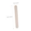 Mikinona 1pcs Wooden Wax Applicator Sticks Hair Removal Spatula and Tongue Depressors for Easy Wax Application and Hair Removal Salon view 4