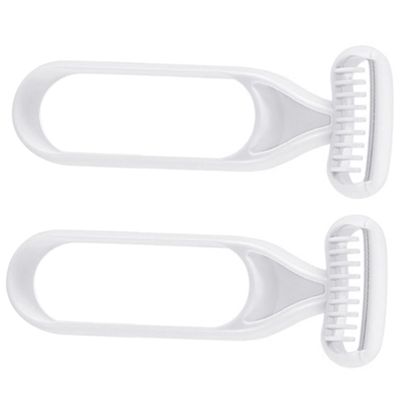 IWOWHERO 2pcs Women Body Hair Shaver Portable Armpit Leg Hair Trimmer for Smooth Shaving Reduces Skin Irritation Precise Cutting Edges Safe for Daily Use
