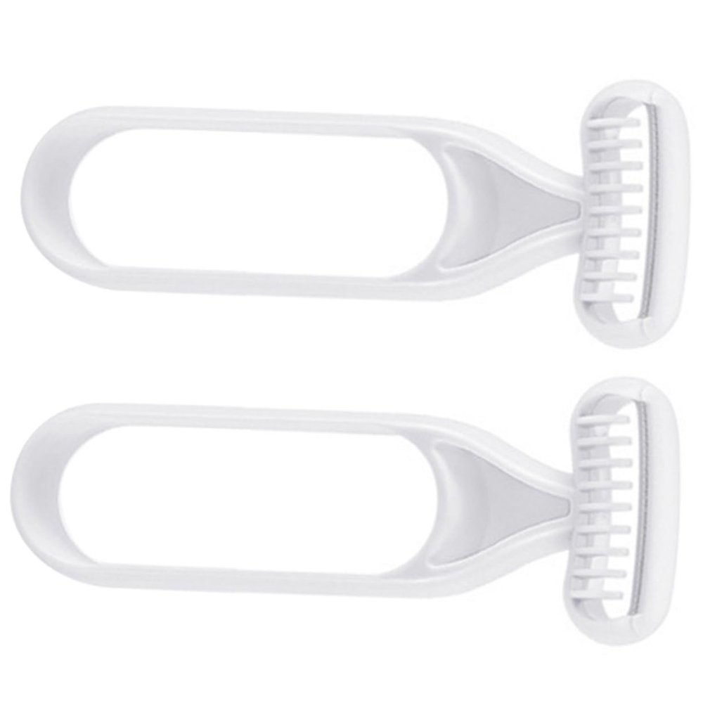 IWOWHERO 2pcs Women Body Hair Shaver Portable Armpit Leg Hair Trimmer for Smooth Shaving Reduces Skin Irritation Precise Cutting Edges Safe for Daily Use