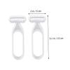 IWOWHERO 2pcs Women Body Hair Shaver Portable Armpit Leg Hair Trimmer for Smooth Shaving Reduces Skin Irritation Precise Cutting Edges Safe for Daily Use view 2