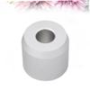 FOYTOKI Round Shaver Brush Stand Zinc Alloy Holder for Shaving Brushes Portable Barber Tool for Organized Washroom Smooth Edges -resistant Base Finish view 4