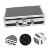 FOYTOKI Emergency Kit Box Large Capacity Tool Case Lock Metal Makeup Organizer Case Portable Storage Box for Travel view 4