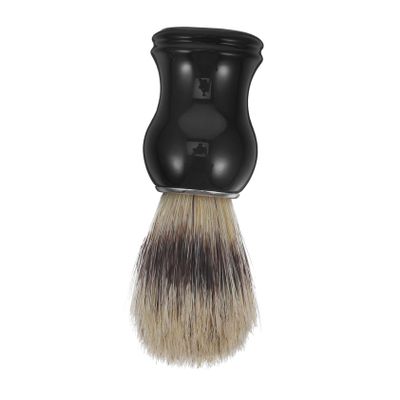 FOYTOKI Bristle Shaving Brush for Men Beard Cleaning Tool Densely Filled for Lather Bubble Soften Raise Beard