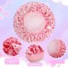 4 PCS Kids Satin Bonnet,Kids Bonnets for Girls,Soft Silk Bonnet for Sleeping for Natural Hair Toddler Teens Child view 3