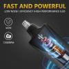 Bomic Manscape 3-in-1 Body Trimmer for Men, Groin, Pubic & Ball Hair Shaver No-Nick, Nose Hair Trimmer, Body Groomer for Smooth Shaving, Lightweight with Travel Lock, LED Display, IPX7 Waterproof view 4