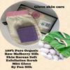 100% Pure Raw Mulberry Silk Korean Exfoliation Scrub Glove Mitt By FUN SILK view 2