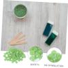 Mikinona 50g Hair Removal Wax Beans Hot Film Hard Wax for Painless Hair Removal Suitable for Face Arms Legs Easy Operation with Wax Heater Safe Material for Men and Women view 2