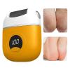 Automatic Foot Scraper - Digital Electric Foot Polisher, Electric Callus Remover Foot File | USB Rechargeable Foot Repair And Grinding Device With 2 Speeds for Men, Women, Dry Callus Dead Skin, Orange view 1