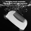 Automatic Foot Scraper - Digital Electric Foot Polisher, Electric Callus Remover Foot File | USB Rechargeable Foot Repair And Grinding Device With 2 Speeds for Men, Women, Dry Callus Dead Skin, Orange view 2