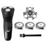 SH30 Replacement Heads Compatible with Philips Norelco Shaver Series 3000, 2000, 1000 and S3243, 3pcs Blades With 1pcs retaining ring view 1