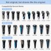 SH30 Replacement Heads Compatible with Philips Norelco Shaver Series 3000, 2000, 1000 and S3243, 3pcs Blades With 1pcs retaining ring view 2