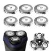 SH30 Replacement Heads Compatible with Philips Norelco Series 3000, 2000,1000 and S738 Electric Shavers, SH30 Replacement Blades for Philips Norelco 2400, 2600, 2100, 6 Pack with 1pc Retaining Ring view 1