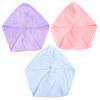 Baluue 3pcs Microfiber Hair Drying Caps for Women Fast Absorbent Coral Fleece Shower Turbans in and Quick Dry Hair Wraps for Home and Travel Use view 1