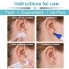 QWALIT Ear Piercing Kit Gold Ear Piercing Gun Kit Self Piercing Earrings Piercing Kit Disposable Earring Gun Piercing Kit with Earring Studs Self Ear Piercing Kit Flat Back at Home view 3