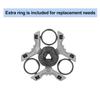 SH30 Replacement Heads Compatible with Philips Shavers Series 1000, 2000 And 3000, Replacement Blades for Norelco 3000 with 6pcs Blades And 1pcs Retaining Ring view 3