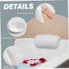 Bath Pillows for Tub Soft Ergonomic Bath Cushion Waterproof PU Bathtub Pillow with Suction Cup 10x5in Multi-Purpose Bathtub Accessories for Hot Tub, Swimming Pool,Bath Cushion for Tub view 2