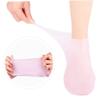 4 Pairs Silicone Socks and Silicone Gloves, Soft Elastic Silicone Foot Socks, Reusable Foot Moisturizing Socks, Silicone Socks for Dry Cracked Feet Women,Silicone Gloves view 2