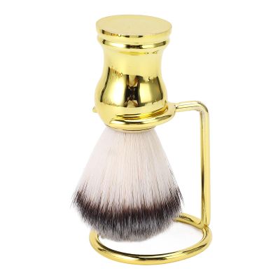 Dioche Shaving Brush Set, Shaving Brush with Stand Synthetic Hair Shaving Brush with Holder Stand for Men Gromming Shaving Tool