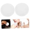 STOBOK 60pcs Round Cotton Pads Cotton Toner Pads Face Wipes Cleansing Demaquillants Makeup Cleaning Mat Lid Apricot Exfoliating Cosmetic Lint Stain Towel Clean Pads Face White view 4