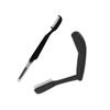 STOBOK 2pcs Foldable Eyebrow Combs with Stainless Steel Pins and Plastic Handle for Eyebrow Grooming Travel-friendly Beauty Tool for Women and Girls view 4