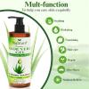BIGHTURE Aloe Vera Gel with Tea Tree Oil for Face, Skin, Hair, Sunburn relief, Aloe Vera Gel from Freshly cut 100% Pure Aloe,13.7oz view 4