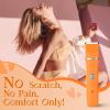 Facial Hair Removal for Women - Waterproof 2 in1 Rechargeable Eyebrow Facial Trimmer and Bikini Trimmer for Women, Painless Face Electric Razor/Shaver for Lip, Arms, Face, Peach Fuzz view 4