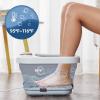 Collapsible Foot Spa Bath with Heat, Massage Rollers, Timer, Bubble, Foot Pedicure Kit, Temperature Control Pedicure Foot Spa, Foot Bath view 3