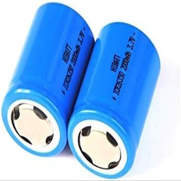 RTPCUX Compatible for 2PCS 3.7V 26350 Ion Icr26350 Cell Baterias 2000MAH for Electric Razor Shaver