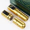 DKLAB New DK-W1 Pro Wireless Tattoo Gun Pen Kit Supply with Japanese Coreless Motor & 2 Pieces of 2400mAh Battery Power for Permanent Make Up Artists (Gold, 4.0mm Stroke) view 2