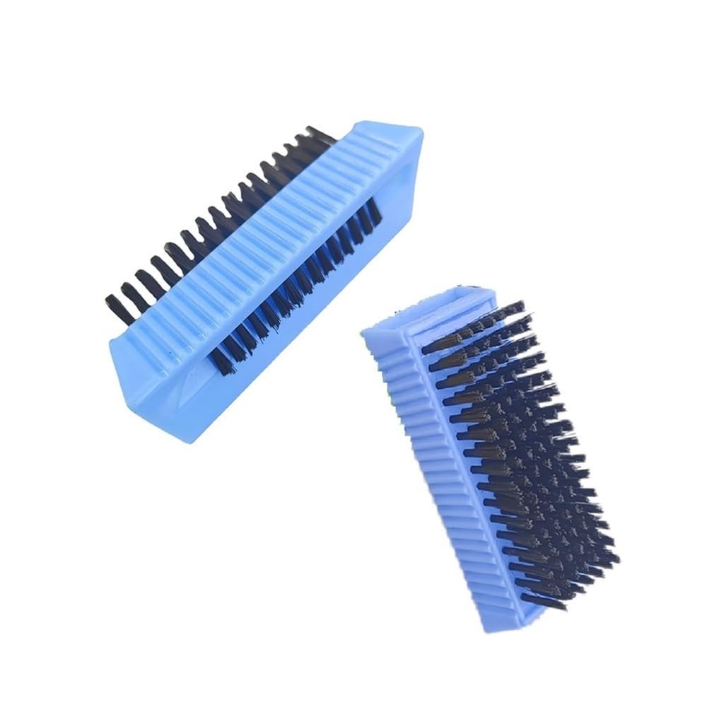 2PCS Nail Brush Surgical Scrub Brushes Two-Sided Stiff Hand and Nail Brush Non-Disposable Sterile Hand Scrubber with Nail Cleaner Hand and Nail Cleaning Brush Fingernail Brushes Nail Scrub Brushes