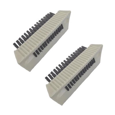 2PCS Nail Brush Surgical Scrub Brushes Two-Sided Stiff Hand and Nail Brush Non-Disposable Sterile Hand Scrubber with Nail Cleaner Hand and Nail Cleaning Brush Fingernail Brushes Nail Scrub Brushes